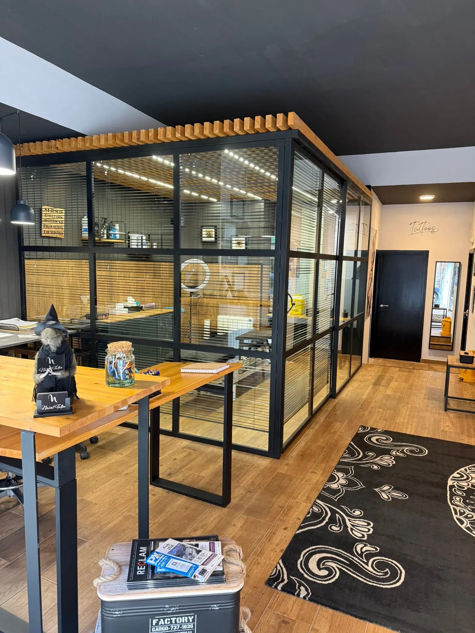 Mostrador de recepción